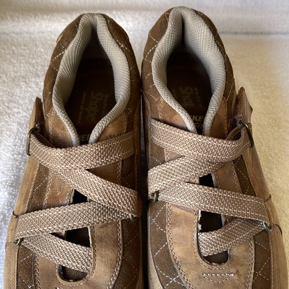 Skechers Shape-Ups - Brown suede and close to perfect! Worn one time. Very nice! - Picture 8 of 10